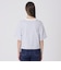 プレーティングシルケットスムースグラフィックロゴTシャツ