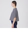 プレーティングシルケットスムースグラフィックロゴTシャツ