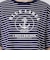 プレーティングシルケットスムースグラフィックロゴTシャツ