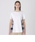 【接触冷感】シルケットスムースサイドチェックTシャツ