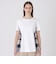 【接触冷感】シルケットスムースサイドチェックTシャツ
