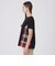 【接触冷感】シルケットスムースサイドチェックTシャツ