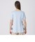 【接触冷感】シルケットスムースサイドチェックTシャツ