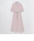 【WEB限定】コットンエアークロスシャツドレス