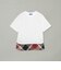 【WEB限定】ヘムチェックTシャツ
