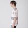 テクスチャーミックスクレストブリッジチェックニットTシャツ