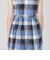 【一部店舗限定】クレストブリッジチェックコットンリネンマキシドレス