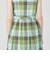 【一部店舗限定】クレストブリッジチェックコットンリネンマキシドレス