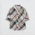 【一部店舗限定】クレストブリッジチェックブラウス