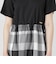 【一部店舗限定】クレストブリッジチェックライトクロッシングツイルコンビドレス
