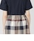 【一部店舗限定】クレストブリッジチェックライトクロッシングツイルコンビドレス