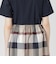 【一部店舗限定】クレストブリッジチェックライトクロッシングツイルコンビドレス