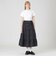 【一部店舗限定】エアロツイルティアードスカート