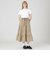 【一部店舗限定】エアロツイルティアードスカート