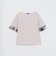 【一部店舗限定】パーシャルチェックスリーブトップス
