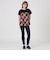 クレストブリッジチェックティアードコンビTシャツ
