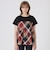 クレストブリッジチェックティアードコンビTシャツ