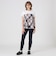クレストブリッジチェックティアードコンビTシャツ