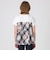 クレストブリッジチェックティアードコンビTシャツ