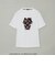 【ハローキティコラボ】クレストブリッジチェックシルエットキティTシャツ