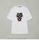 【ハローキティコラボ】クレストブリッジチェックシルエットキティTシャツ