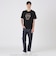 【ハローキティコラボ】クレストブリッジチェックシルエットキティTシャツ