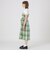 【一部店舗限定】CBチェックコットンリネンドッキングドレス