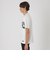 パネルパッチワークプラチナポンチTシャツ
