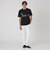 パネルパッチワークプラチナポンチTシャツ