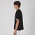 パネルパッチワークプラチナポンチTシャツ