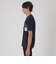 パネルパッチワークプラチナポンチTシャツ