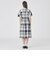 【一部店舗限定】クレストブリッジチェックライトクロッシングツイルドレス