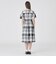 【一部店舗限定】クレストブリッジチェックライトクロッシングツイルドレス