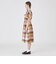 【一部店舗限定】クレストブリッジチェックライトクロッシングツイルドレス