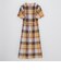 【一部店舗限定】クレストブリッジチェックライトクロッシングツイルドレス