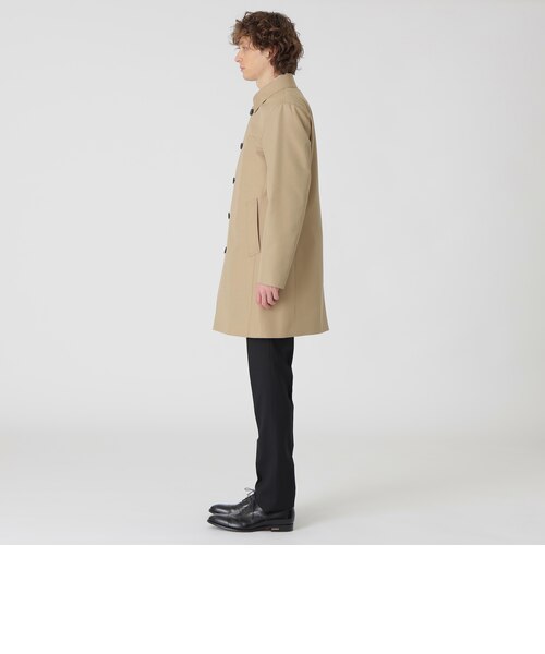 美品　D'URBAN ブラウン コート　ギャバジン 一部店舗限定】ギャバジンステンカラーコート｜ブルーレーベルブラック