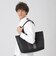 【一部店舗限定】パーシャルクレストブリッジチェックツイルトートバッグ