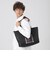 【一部店舗限定】パーシャルクレストブリッジチェックツイルトートバッグ