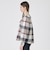 【一部店舗限定】クレストブリッジチェックライトクロッシングツイルブラウス