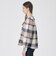 【一部店舗限定】クレストブリッジチェックライトクロッシングツイルブラウス
