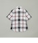 【一部店舗限定】クレストブリッジチェックツイルハーフスリーブシャツ