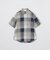 【一部店舗限定】クレストブリッジチェックツイルハーフスリーブシャツ