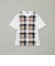 【一部店舗限定】パネルクレストブリッジチェックTシャツ