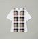 【一部店舗限定】パネルクレストブリッジチェックTシャツ