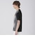 【一部店舗限定】ストライプパッチワークTシャツ