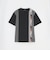 【一部店舗限定】ストライプパッチワークTシャツ