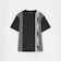 【一部店舗限定】ストライプパッチワークTシャツ