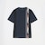 【一部店舗限定】ストライプパッチワークTシャツ