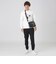 【一部店舗限定】パーシャルクレストブリッジチェックツイルミニショルダーバッグ