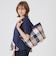 【一部店舗限定】クレストブリッジチェックトート